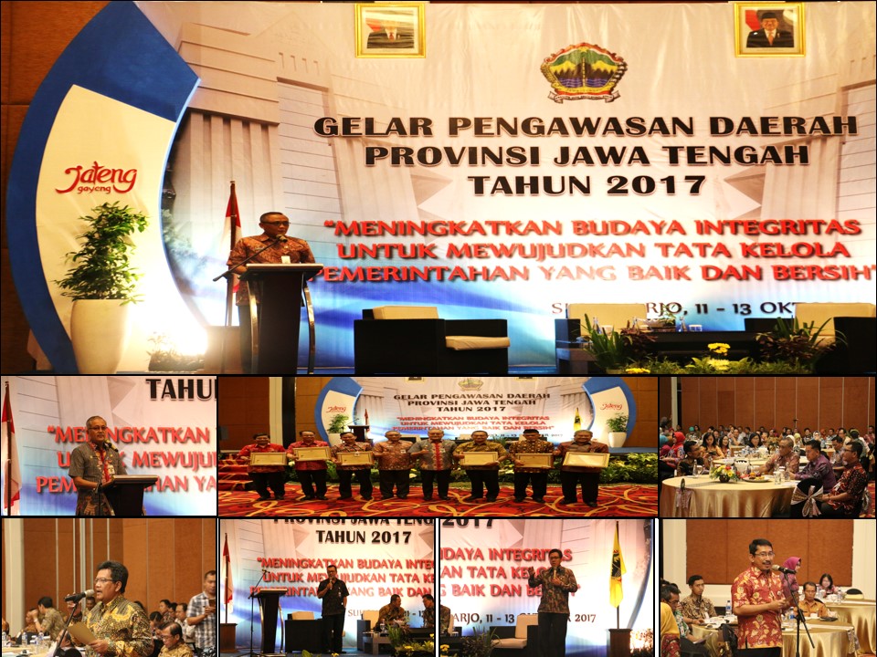 GELAR PENGAWASAN DAERAH PROVINSI JAWA TENGAH 2017