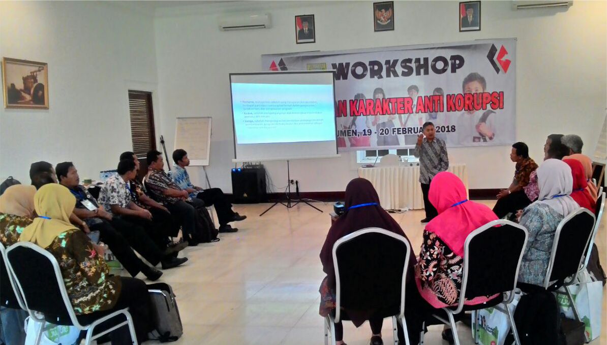 Workshop Pendidikan Karakter Anti Korupsi